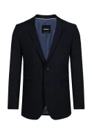 di lana giacca elegante allen | slim fit Strellson 	blu marino